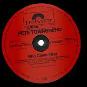 LP - Pete Townshend - Who Came First