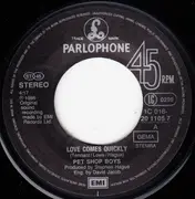 7'' - Pet Shop Boys - Love Comes Quickly