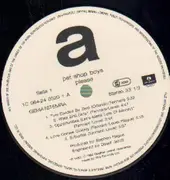 LP - Pet Shop Boys - Please