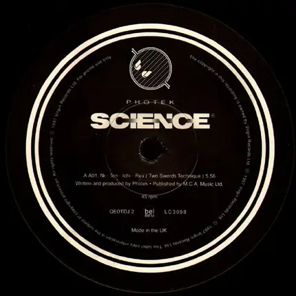 Photek - Ni - Ten - Ichi - Ryu