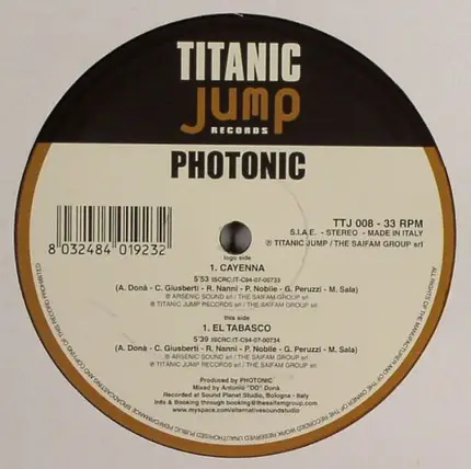 Photonic - Cayenna / El Tabasco
