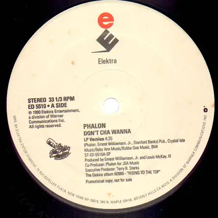 Phalon, Phalon Alexander - Don't Cha Wanna