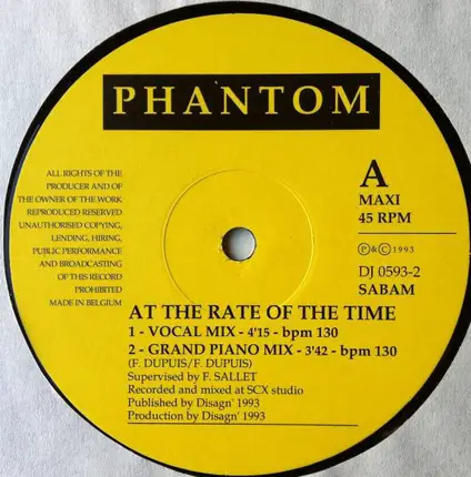 Phantom - At The Rate Of The Time