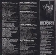 CD - Pharoah Sanders - Rejoice