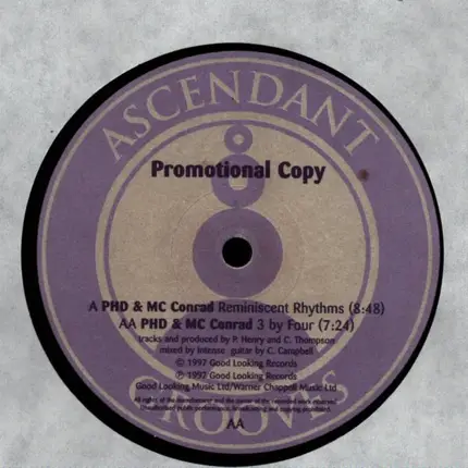 PHD & Conrad - Reminiscent Rhythms / Presence