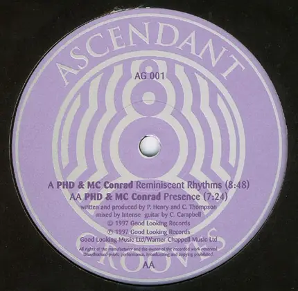 PHD & MC Conrad - Reminiscent Rhythms / Presence