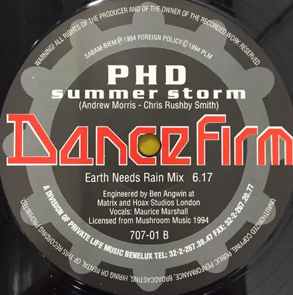 Phd - Summer Storm