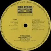 12inch Vinyl Single - Phemius Dee - Lady Fantasy