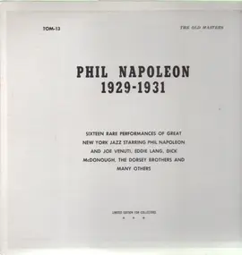 Phil Napoleon - 1929-1931