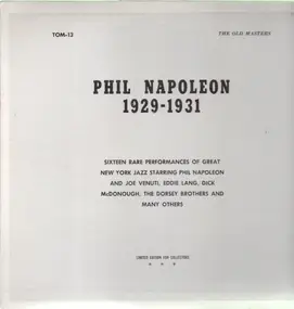 Phil Napoleon - 1929-1931