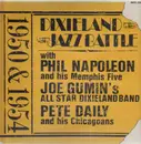 LP - Phil Napoleon / Joe Gumin / Pete Daily - Dixieland Jazz Battle - 1950 & 1954
