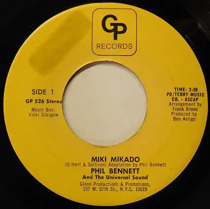 Phil Bennett - Miki Mikado