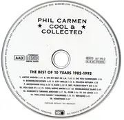 CD - Phil Carmen - Cool & Collected - The Best Of 10 Years 1982 - 1992