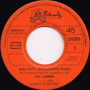 7inch Vinyl Single - Phil Carmen - Sin-City (Shivering Rain) / Lovin' You