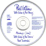 CD Single - Phil Collins - Both Sides Of The Story
