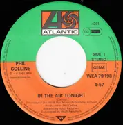 7inch Vinyl Single - Phil Collins - In The Air Tonight
