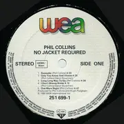 LP - Phil Collins - No Jacket Required