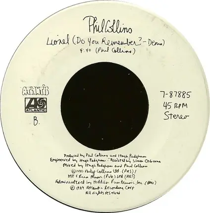 Phil Collins - Something Happened On The Way To Heaven