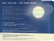CD Single - Phil Collins - The Same Moon