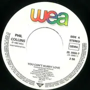 7inch Vinyl Single - Phil Collins - You Can't Hurry Love