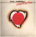 12inch Vinyl Single - Phil Cordell - Hearts On Fire - White vinyl / Die-cut sleeve