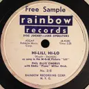 7inch Vinyl Single - Phil Ellis Choristers , Eddie Miller And His Orchestra - Hi-Lili, Hi-Lo