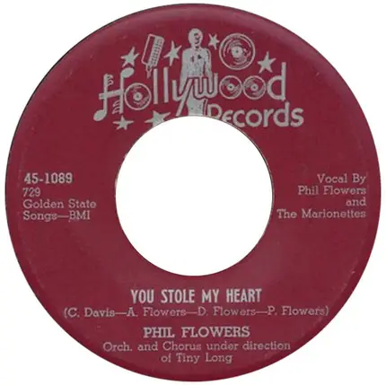 Phil Flowers - You Stole My Heart / Rosa-Lee