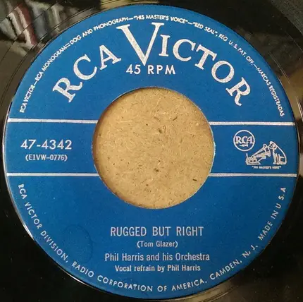 Phil Harris And His Orchestra - Where The Blues Were Born In New Orleans / Rugged But Right