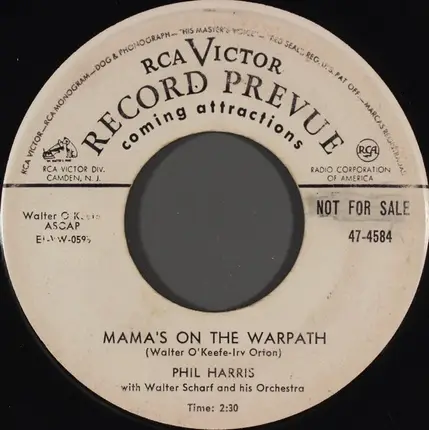 Phil Harris And The Bell Sisters - Hambone