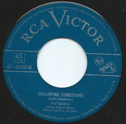 Phil Spitalny And His Hour Of Charm All-Girl Choir And Eddie Fisher - It's You-No One But You /  Galloping Comedians
