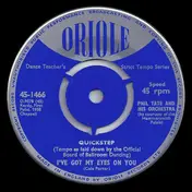 Phil Tate And His Orchestra - I've Got My Eyes On You