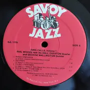 LP - Phil Woods With The Hall Overton Quartet And George Wallington Quintet - Bird Calls, Volume 1