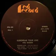 LP - Phil Woods - European Tour Live