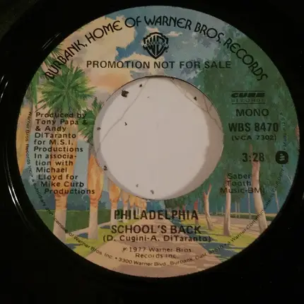 Philadelphia B.C. - School's Back