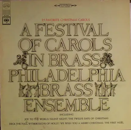 Philadelphia Brass Ensemble - A Festival Of Carols In Brass