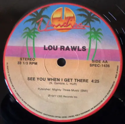 Philadelphia International All Stars , Lou Rawls - Let's Clean Up The Ghetto/ See You When I Get There