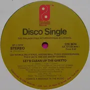 12inch Vinyl Single - Philadelphia International All Stars / Leon Huff - Let's Clean Up The Ghetto / I Ain't Jivin' - I'm Jammin'