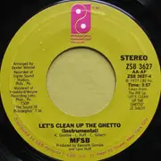 7inch Vinyl Single - Philadelphia International All Stars / MFSB - Let's Clean Up The Ghetto