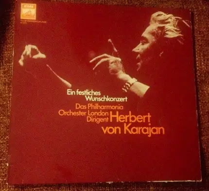 Philharmonia Orchester London, Herbert von Karajan l - Ein Festliches Wunschkonzert