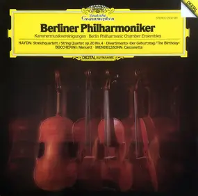Brandis Quartet - Berliner Philharmoniker Kammermusikvereinigungen - Streichquartett Op. 20 No. 4 • Divertimento 'Der
