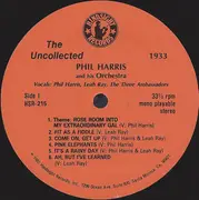LP - Phil Harris And His Orchestra - The Uncollected 1933