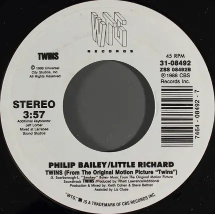 Philip Bailey / Little Richard - Twins