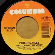 7inch Vinyl Single - Philip Bailey - Photogenic Memory