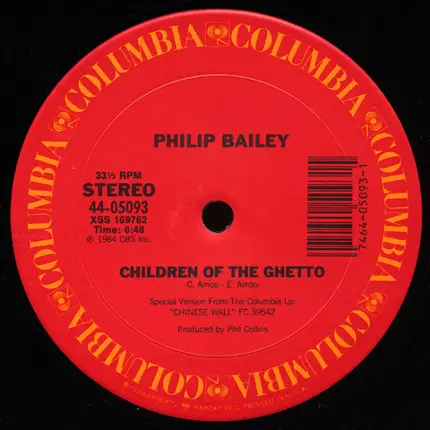 Philip Bailey - Children of the Ghetto