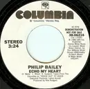7inch Vinyl Single - Philip Bailey - Echo My Heart - Promo Copy