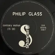 LP - Philip Glass - Solo Music