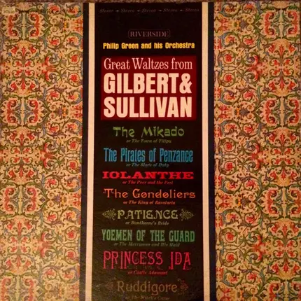 Philip Green And His Orchestra - Great Waltzes From Gilbert & Sullivan