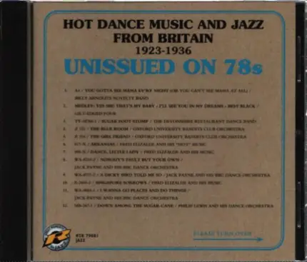 Philip Lewis,Spike Huges - Hot Dance Music And Jazz Form Britain 1923-1936