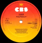 12inch Vinyl Single - Philip Bailey - I Know