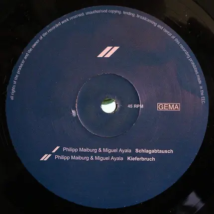 Philipp Maiburg & Miguel Ayala - Schlagabtausch / Kieferbruch